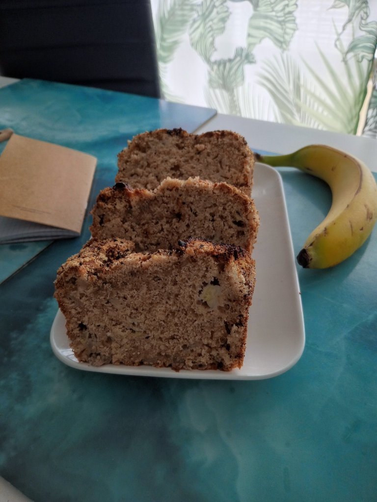 Banana bread (gâteau aux bananes mûres)