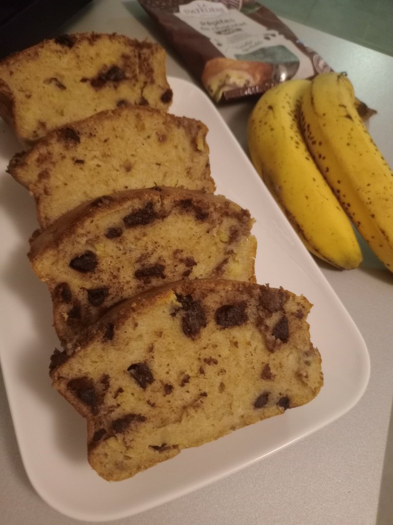 Banana bread très gourmand