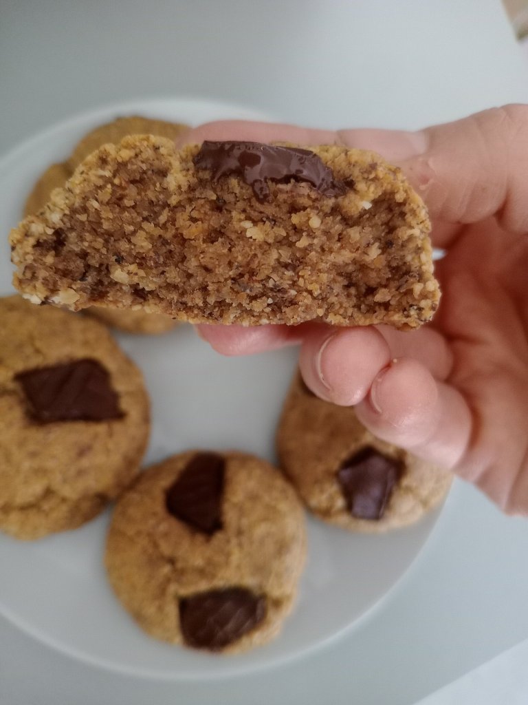 Cookies à la noisettes. IG bas.