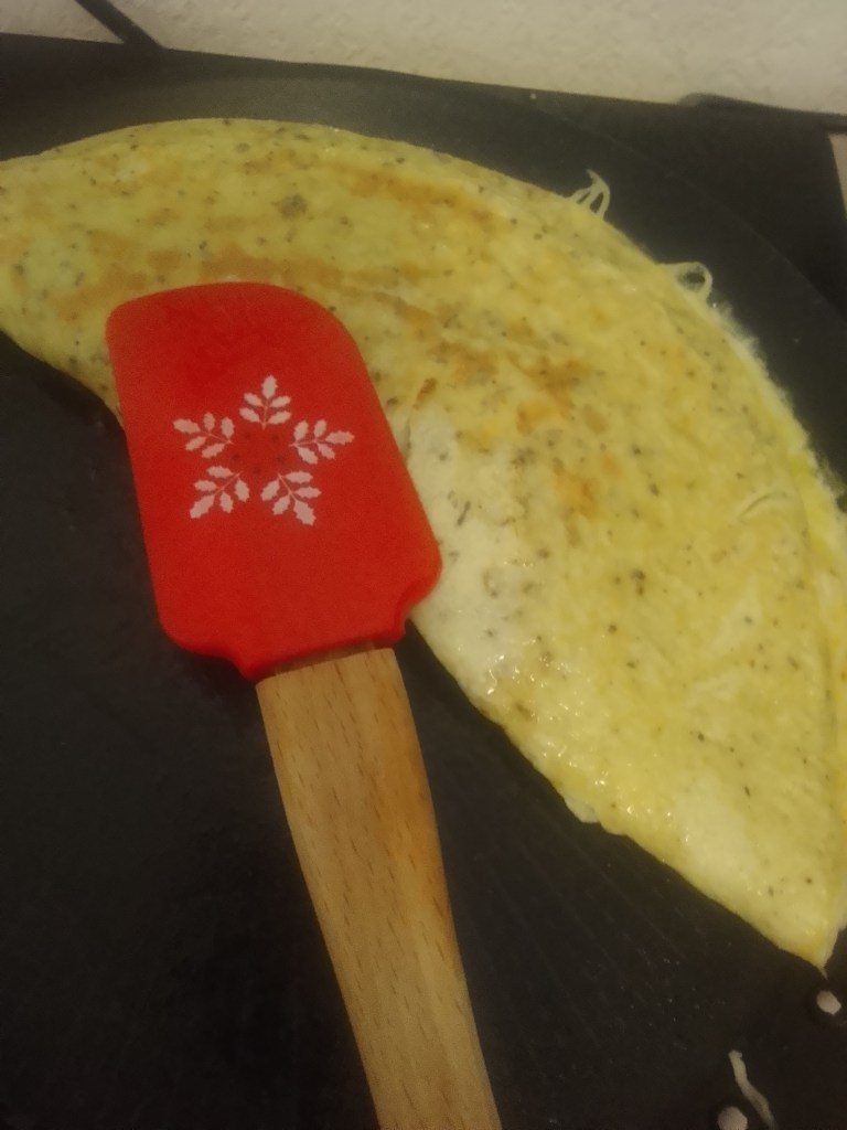 Omelette au fromage